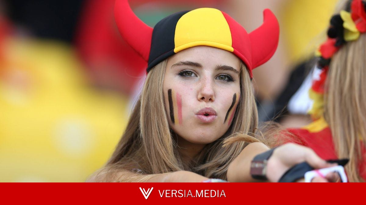 World Cup's 'sexiest fan' won modelling contract after being spotted in crowd on TV
