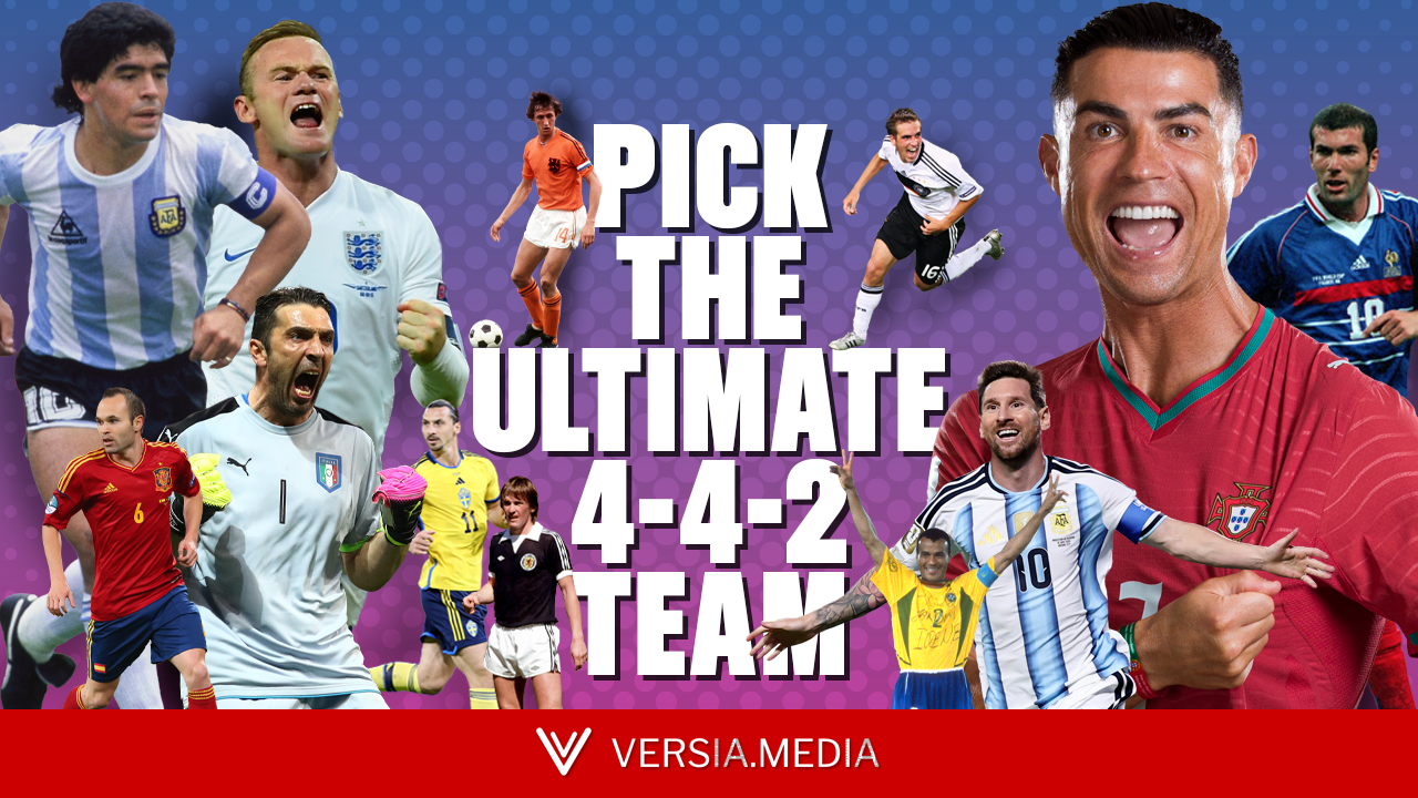 The Ultimate FourFourTwo: Pick your best XI in football's classic formation