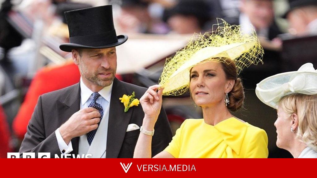 Prince and Princess of Wales join Royal Ascot racegoers