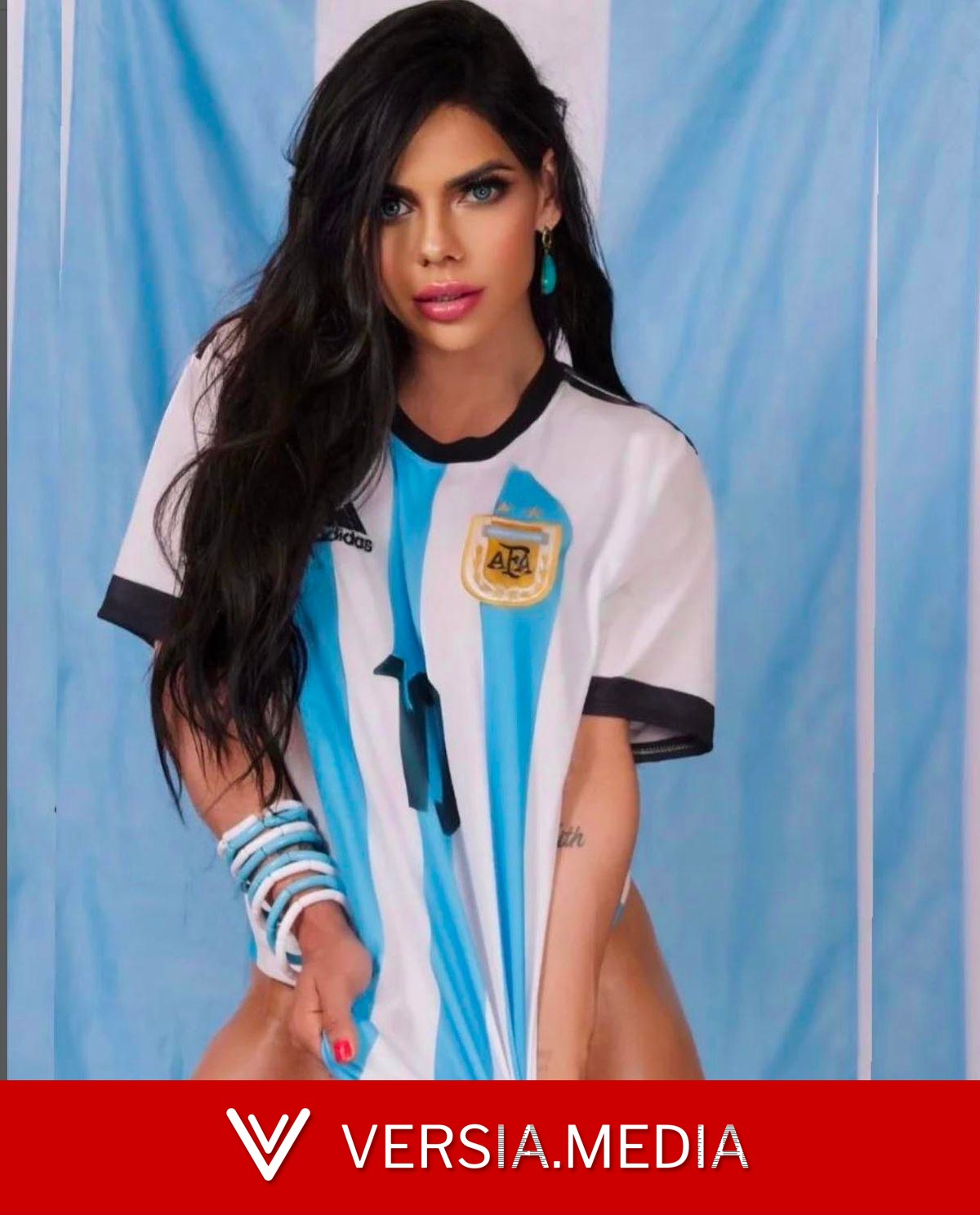 Miss BumBum makes Lionel Messi 'bigger and bolder' promise if Argentina win World Cup