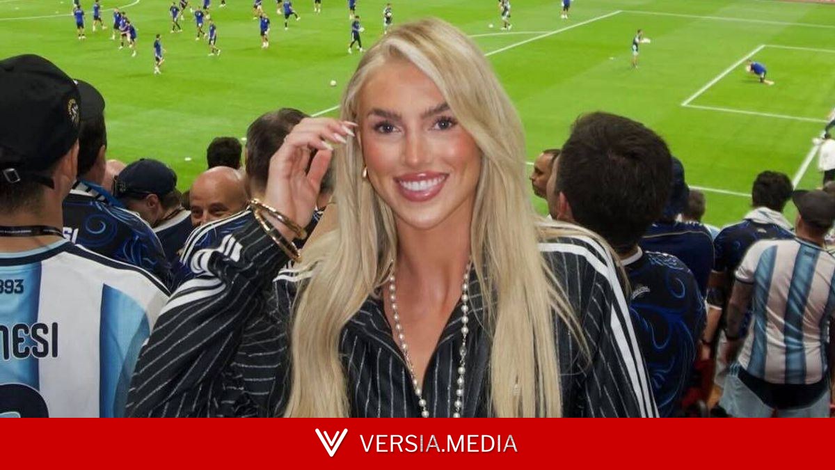 Argentina WAG is 'stunning' former Lioness who had fans barking like dogs over viral video