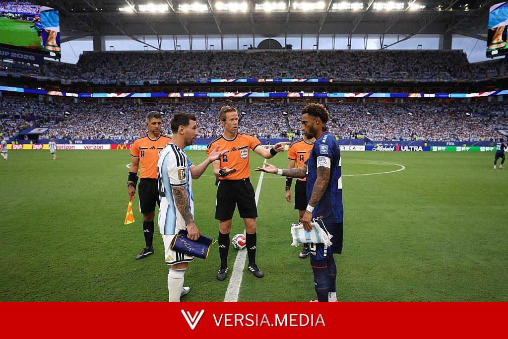Who is Drew Fischer? The referee for Argentina vs Cape Verde