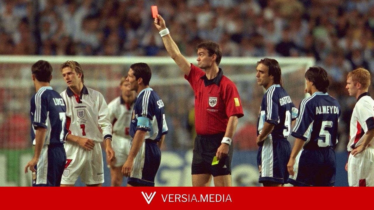 England vs Argentina at the 1998 World Cup: David Beckham, Diego Simeone & Old Enmities Renewed