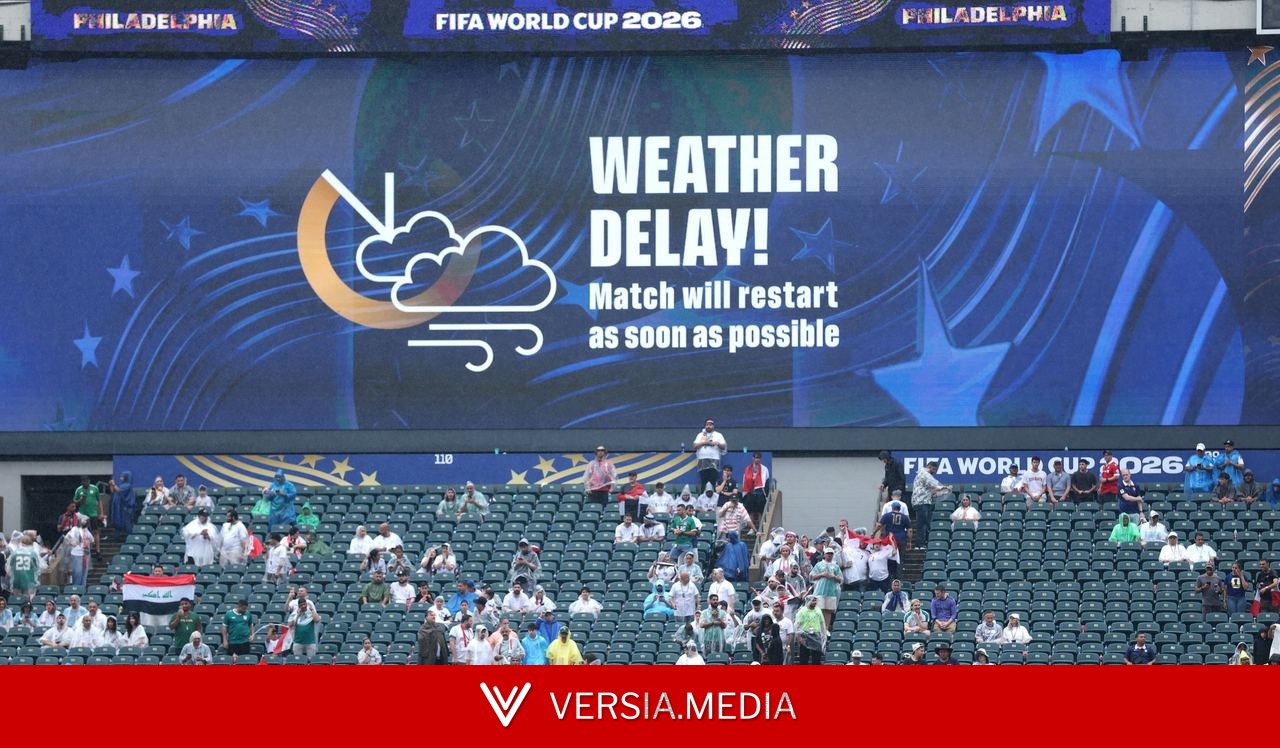 What happens if there's a weather delay in the last round of World Cup group games?