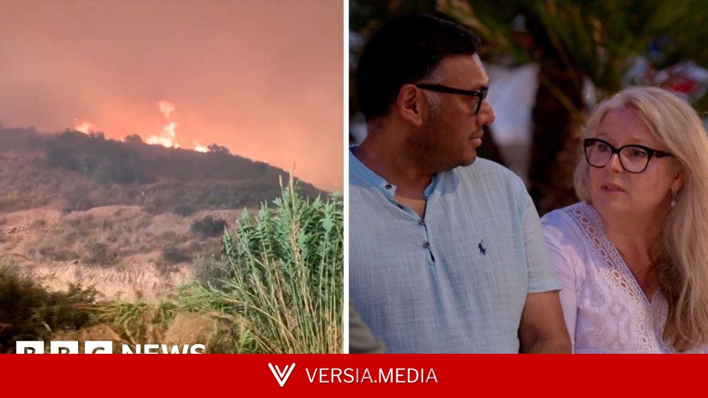 Watch: 'We escaped Spanish wildfire, but our friends lost their lives'