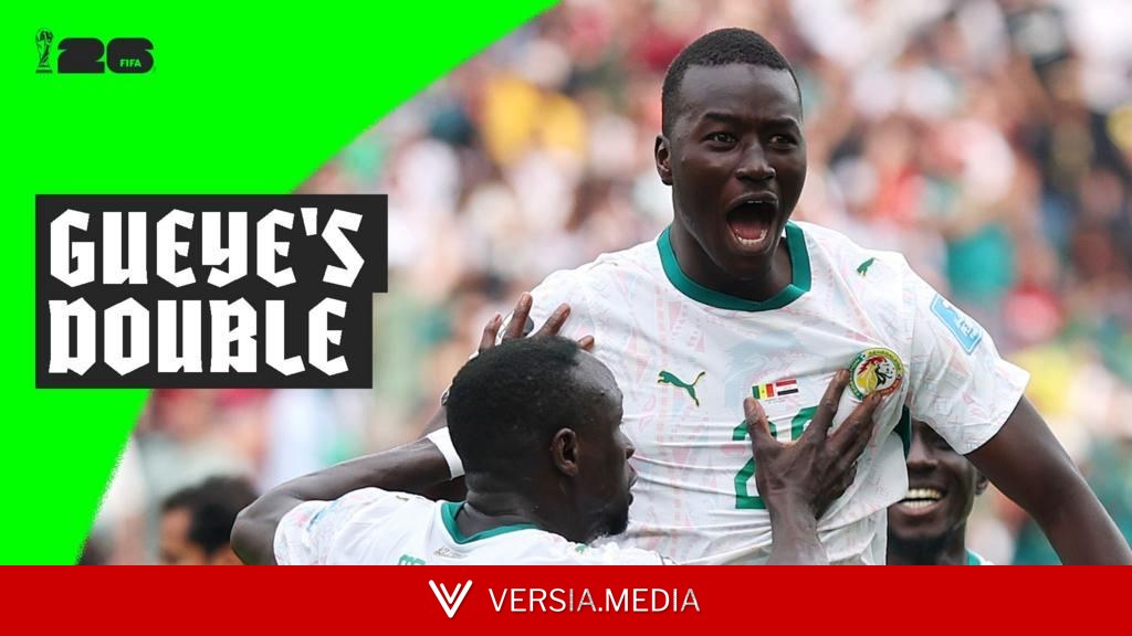 Gueye scores 'venomous' double off the Senegal bench