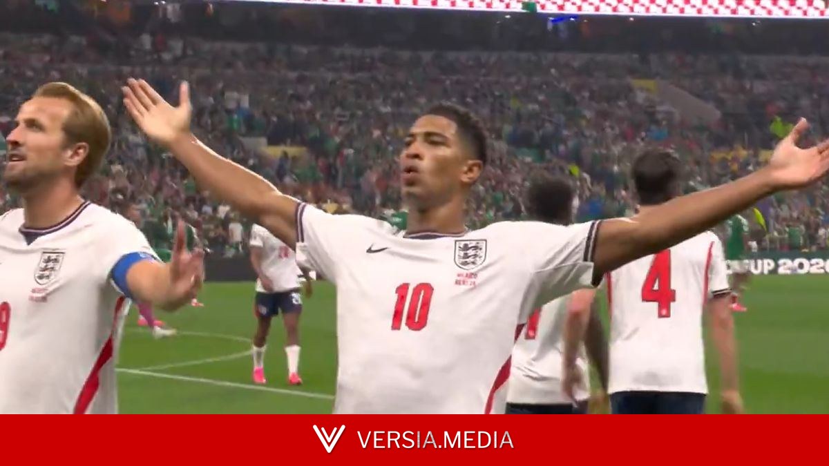 Jude Bellingham scores England double to stun Mexico after 'Gordon Banks' save