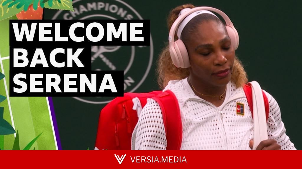 Williams 'takes it all in' on Centre Court return