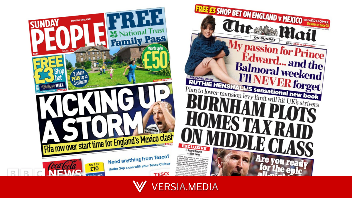The Papers: 'Kicking up a storm' and 'Burnham plots homes tax raid'