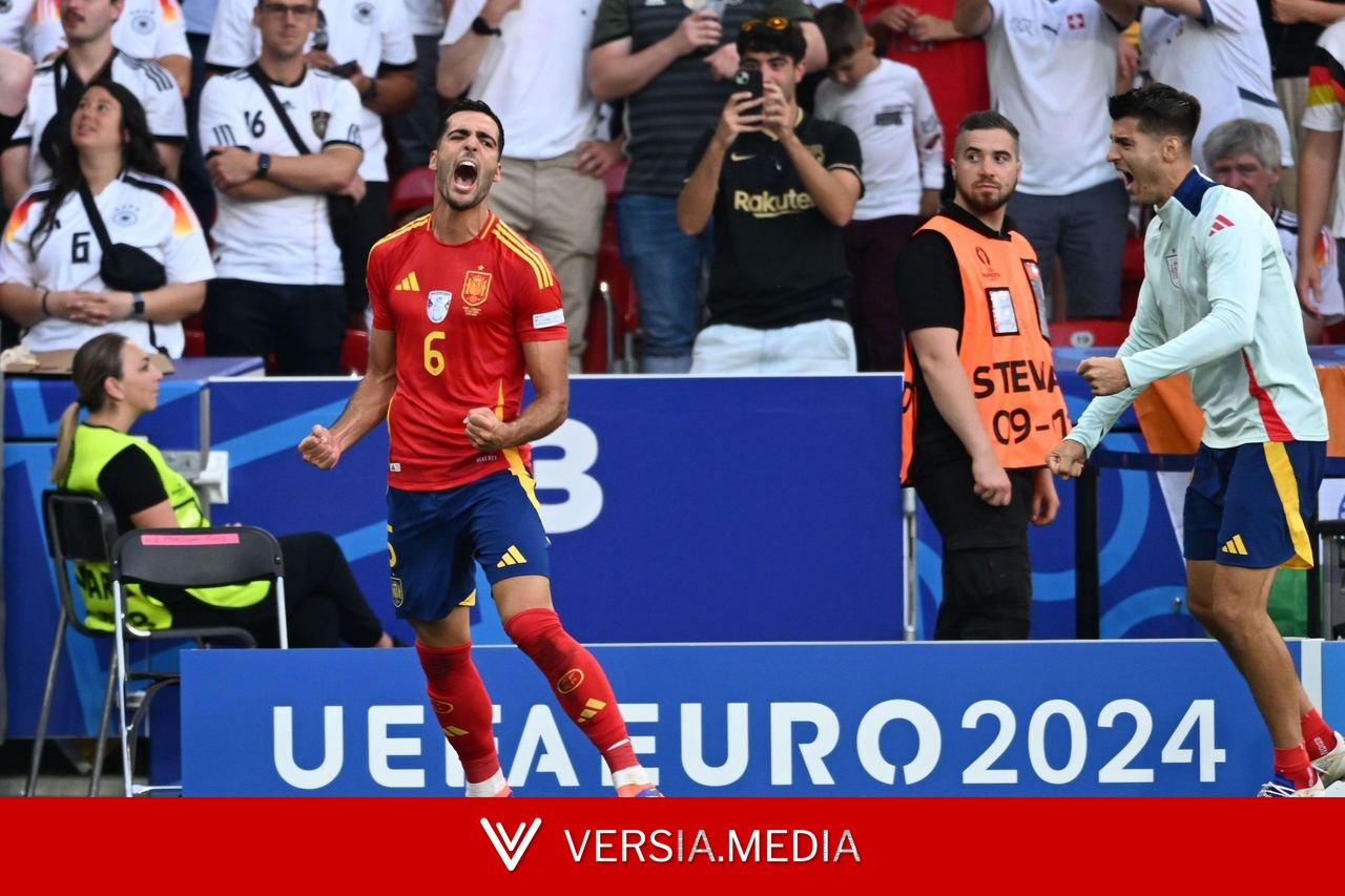 ‘For me to be able to score in Stuttgart, and celebrate the same way my father did there, is the highlight of my career so far’ Mikel Merino on following in his father’s footsteps at Euro 2024
