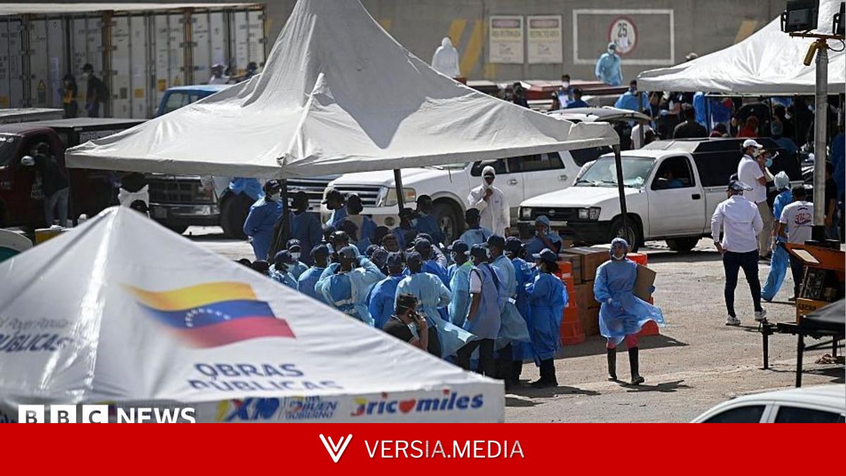 Anguished families left to identify Venezuela quake victims at makeshift morgue