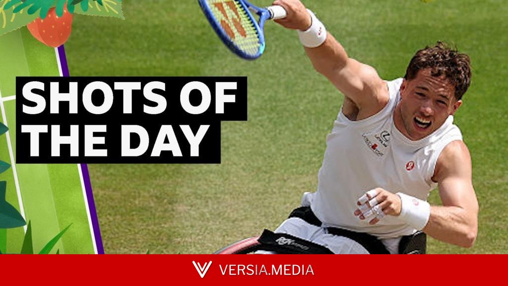 'It's a beauty!' - best shots from day 13 at Wimbledon