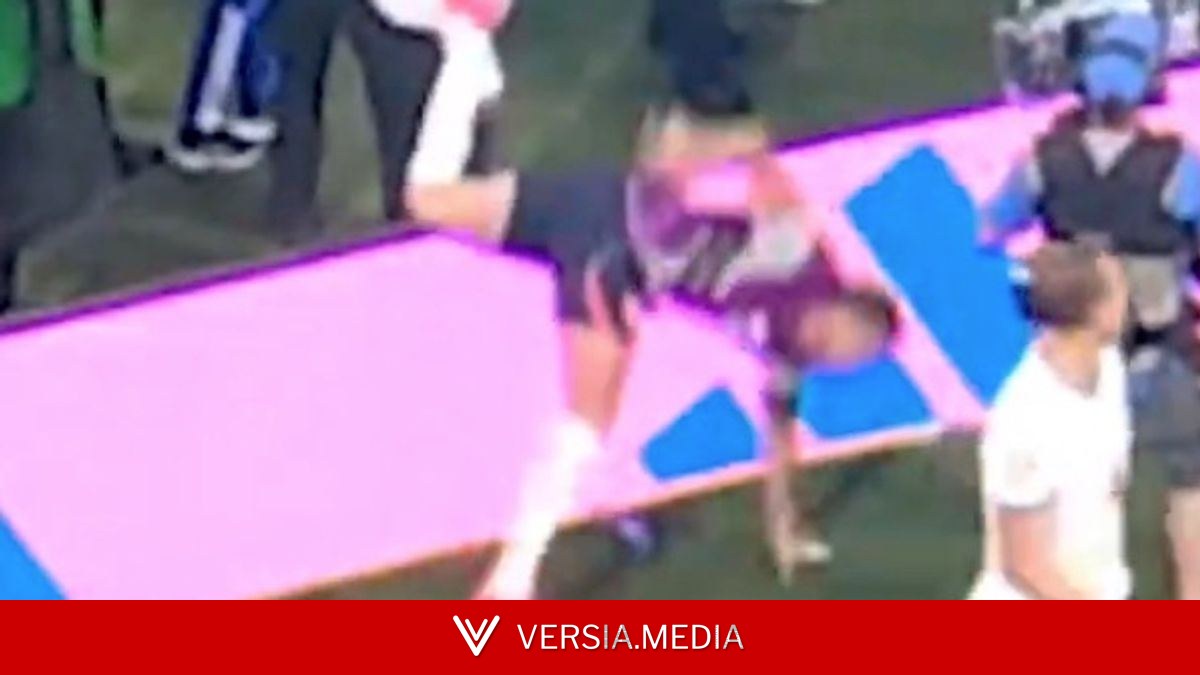 New footage shows exact moment Jordan Henderson suffers freak injury in England celebrations