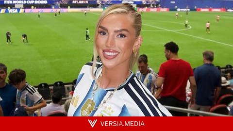 English WAG is supporting Argentina at World Cup – despite playing for her country