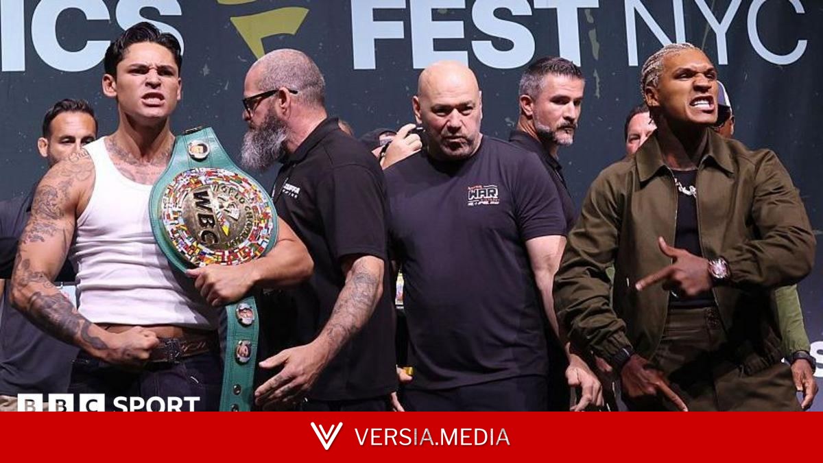Security separate Benn and Garcia at heated media day