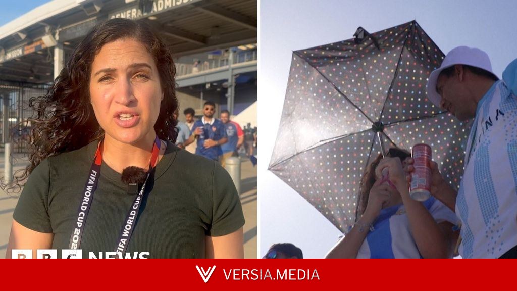 World Cup fans sweat through US 'heat dome'